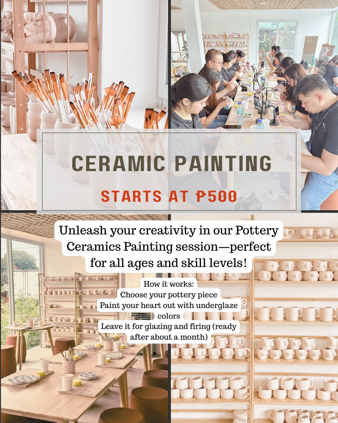 Ceramic Painting - Food Grade with Glazing